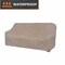 Modern Leisure Garrison Patio Loveseat Cover, Waterproof, Large, 76 in. L x 38 in. W x 38.25 in. H, Sandstone 3110 - alternate 1